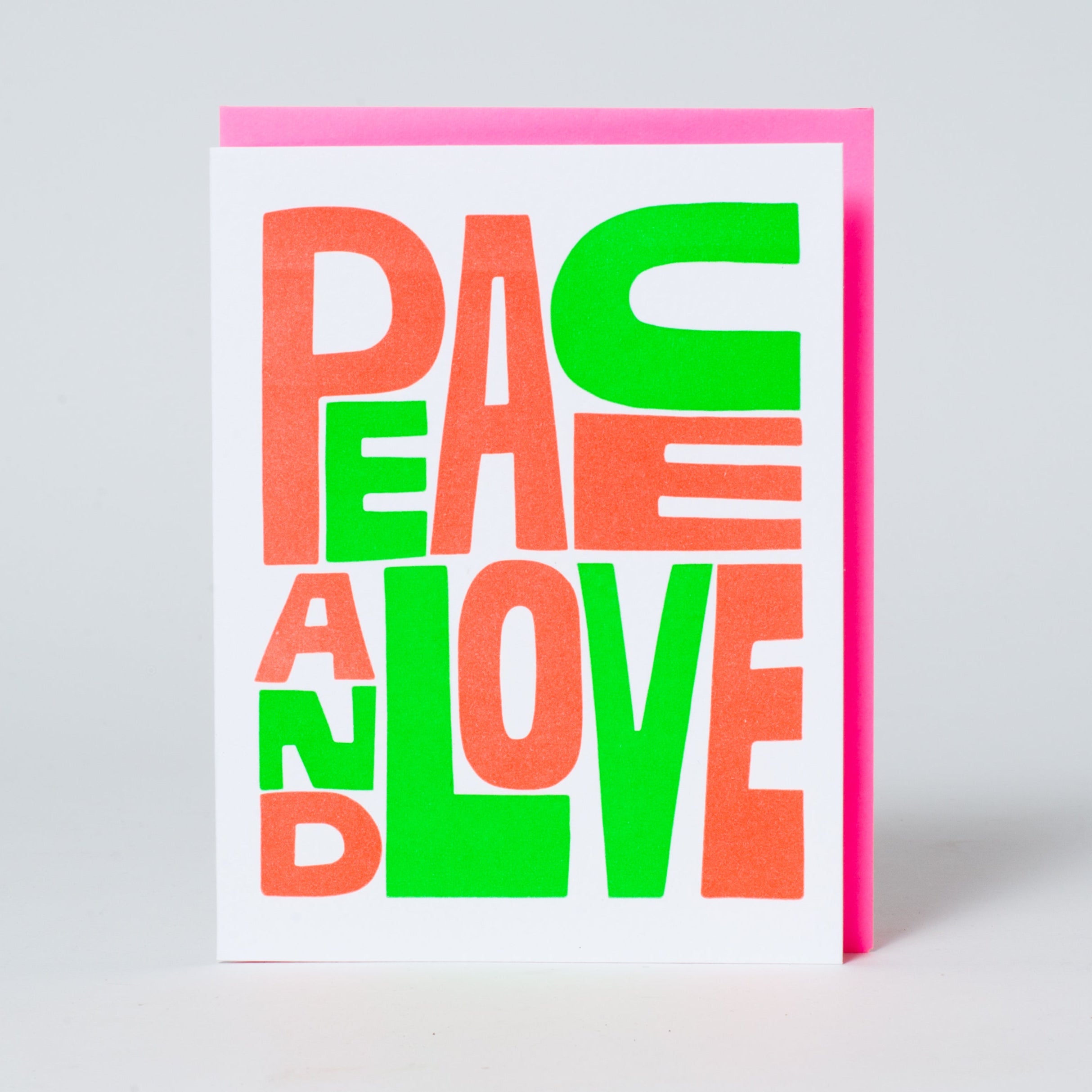 Peace & Love Holiday Card