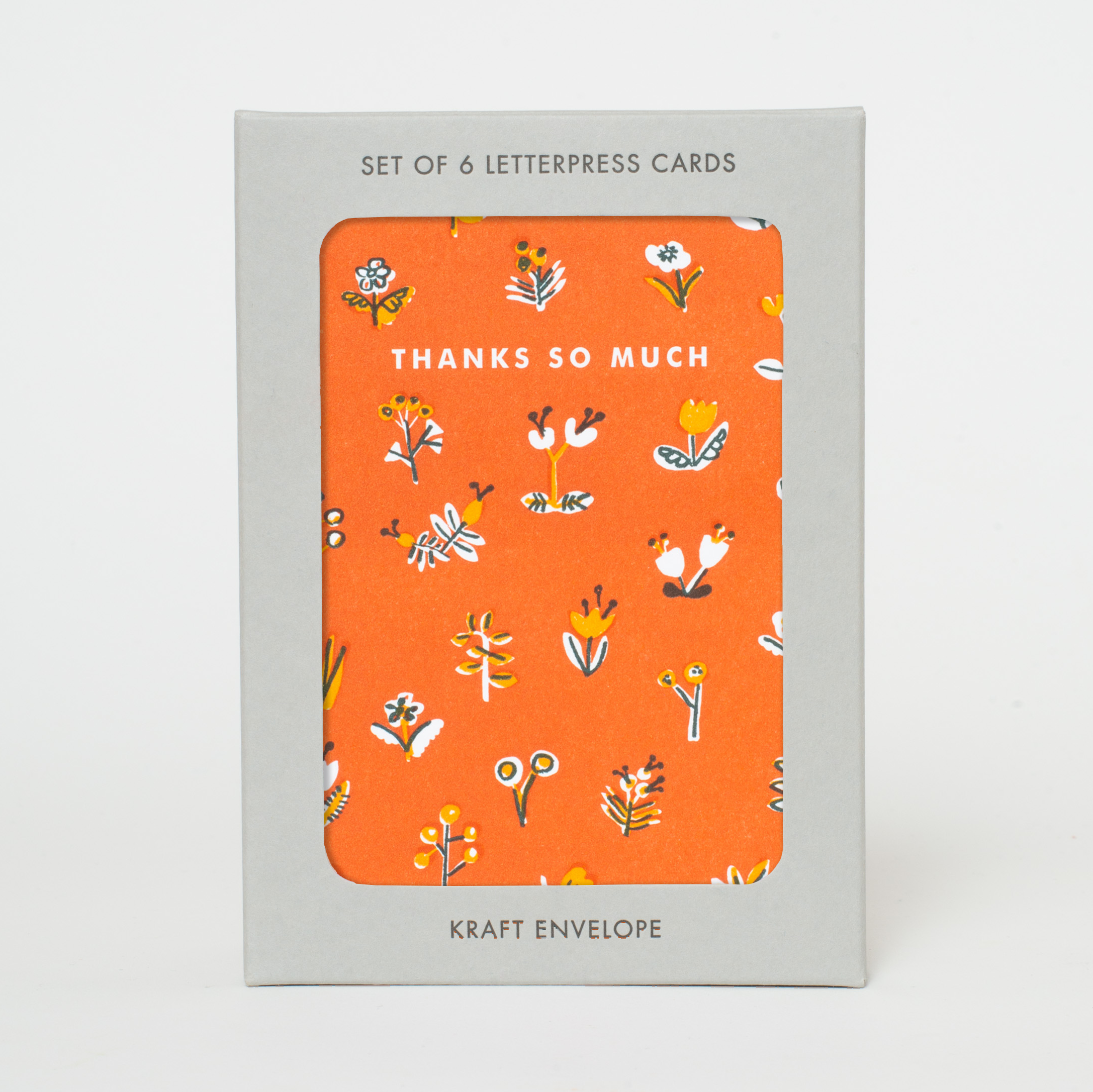 Little Flower Thanks Greeting Card Box Set