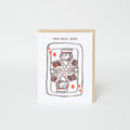 You Rule Dad Card Punny Letterpress Greeting Card