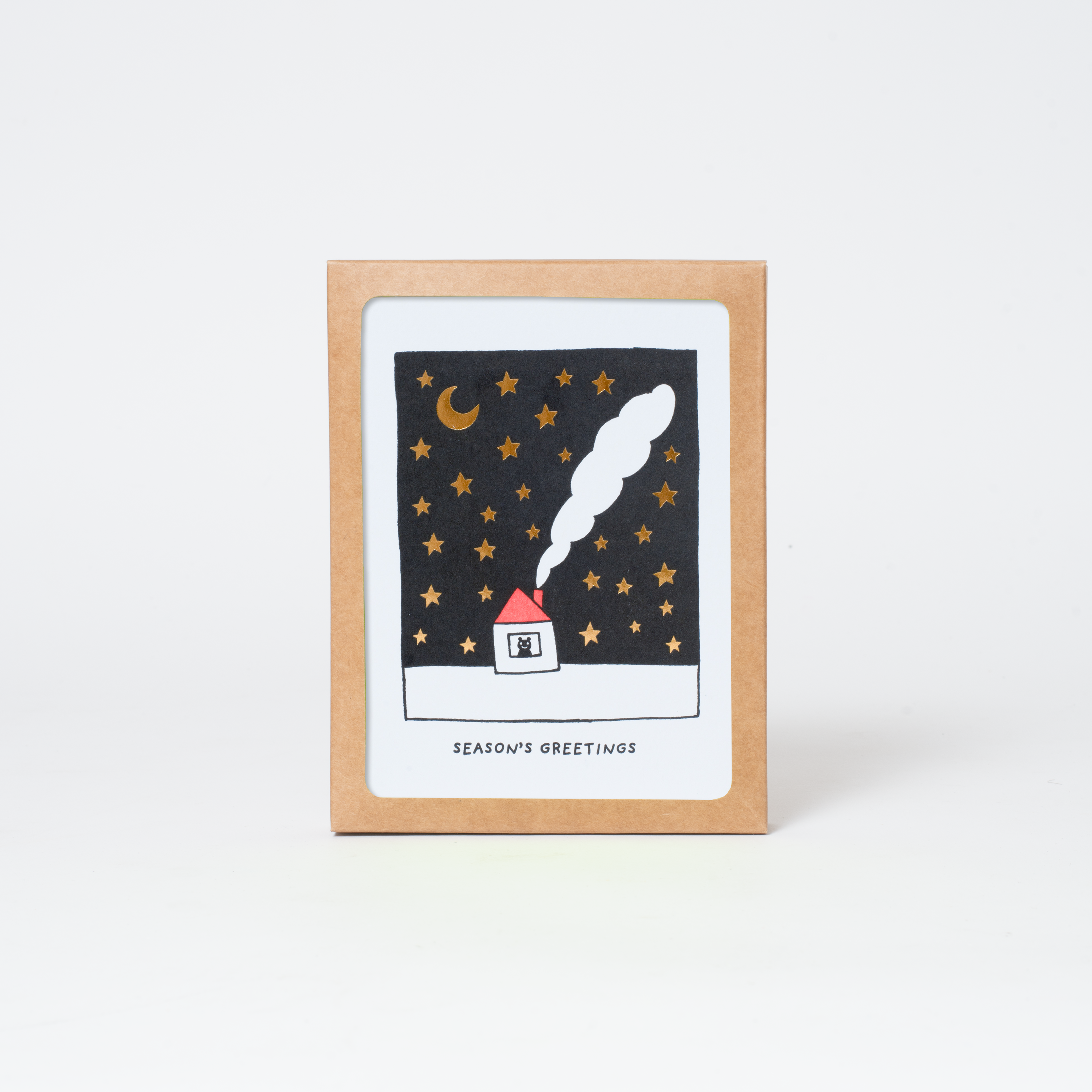 Starry Night Holiday Card