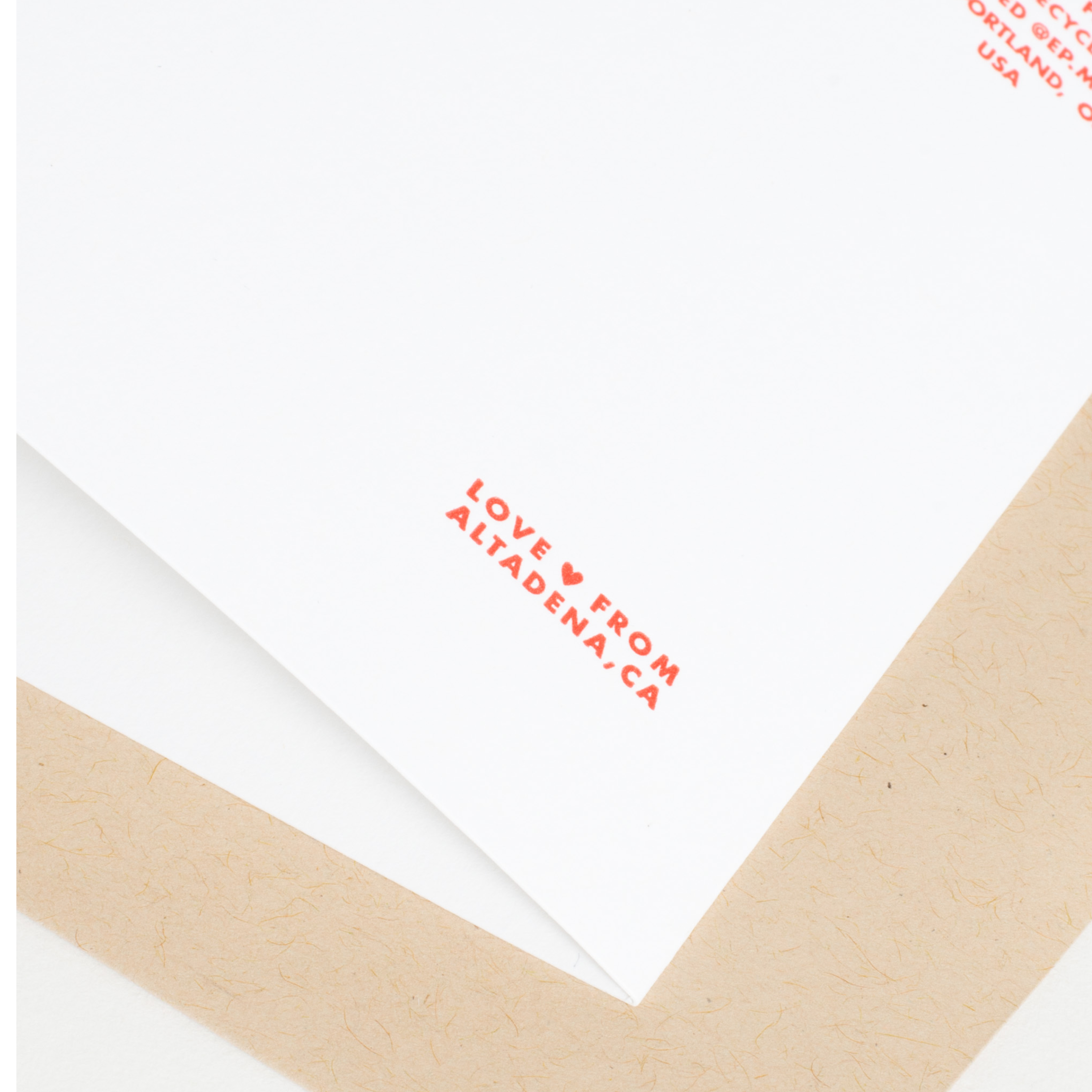 Cool Cat Birthday Letterpress Greeting Card