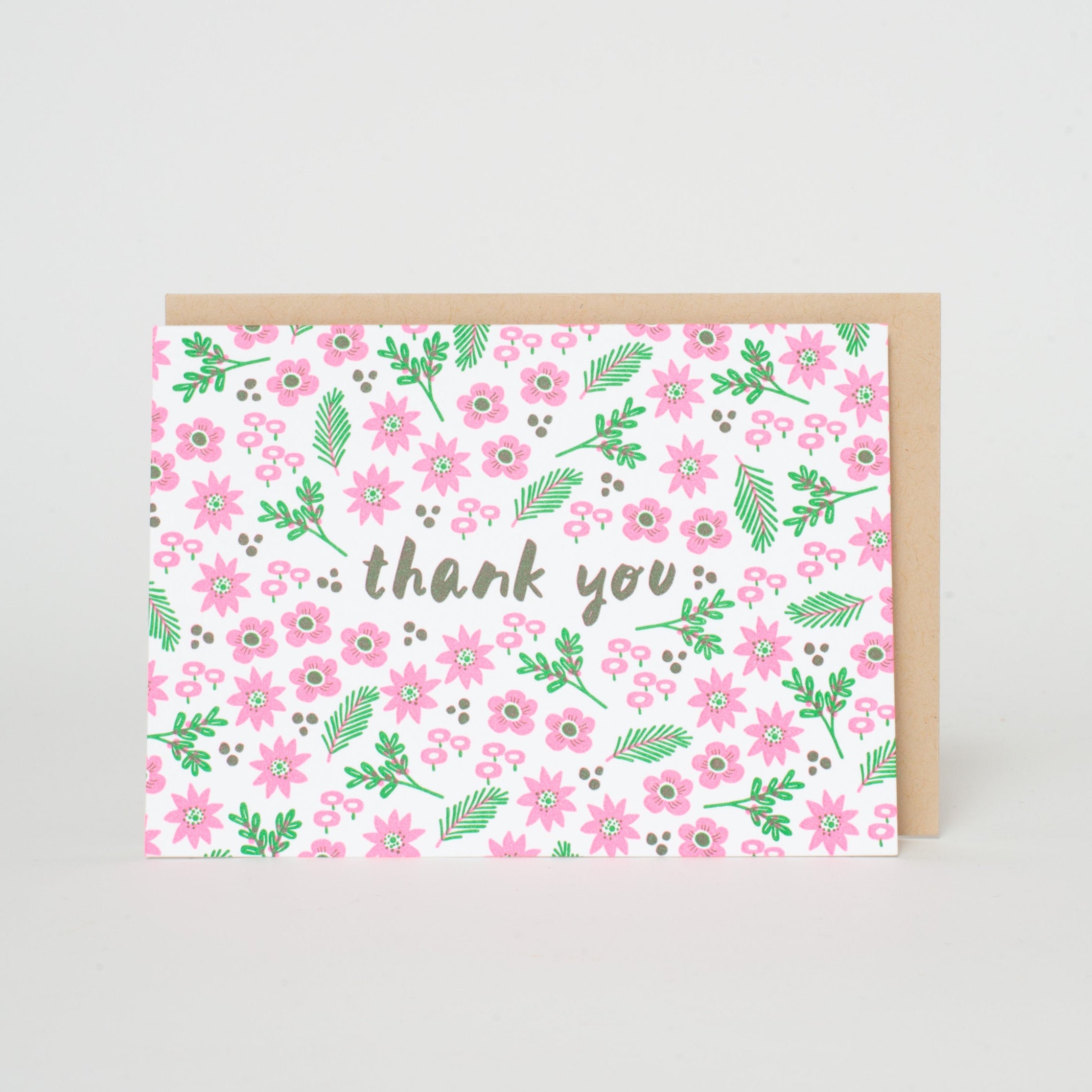 Thank You Floral Box Set of 6 Cards
