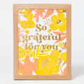 Grateful Floral Greeting Card Box Set