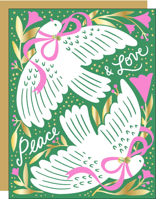 Peace & Love Doves