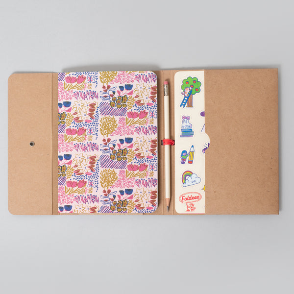 Foldeeo Notebook Folio B6 Garden Plots