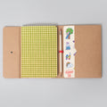 Foldeeo Notebook Folio B6 Green Gingham