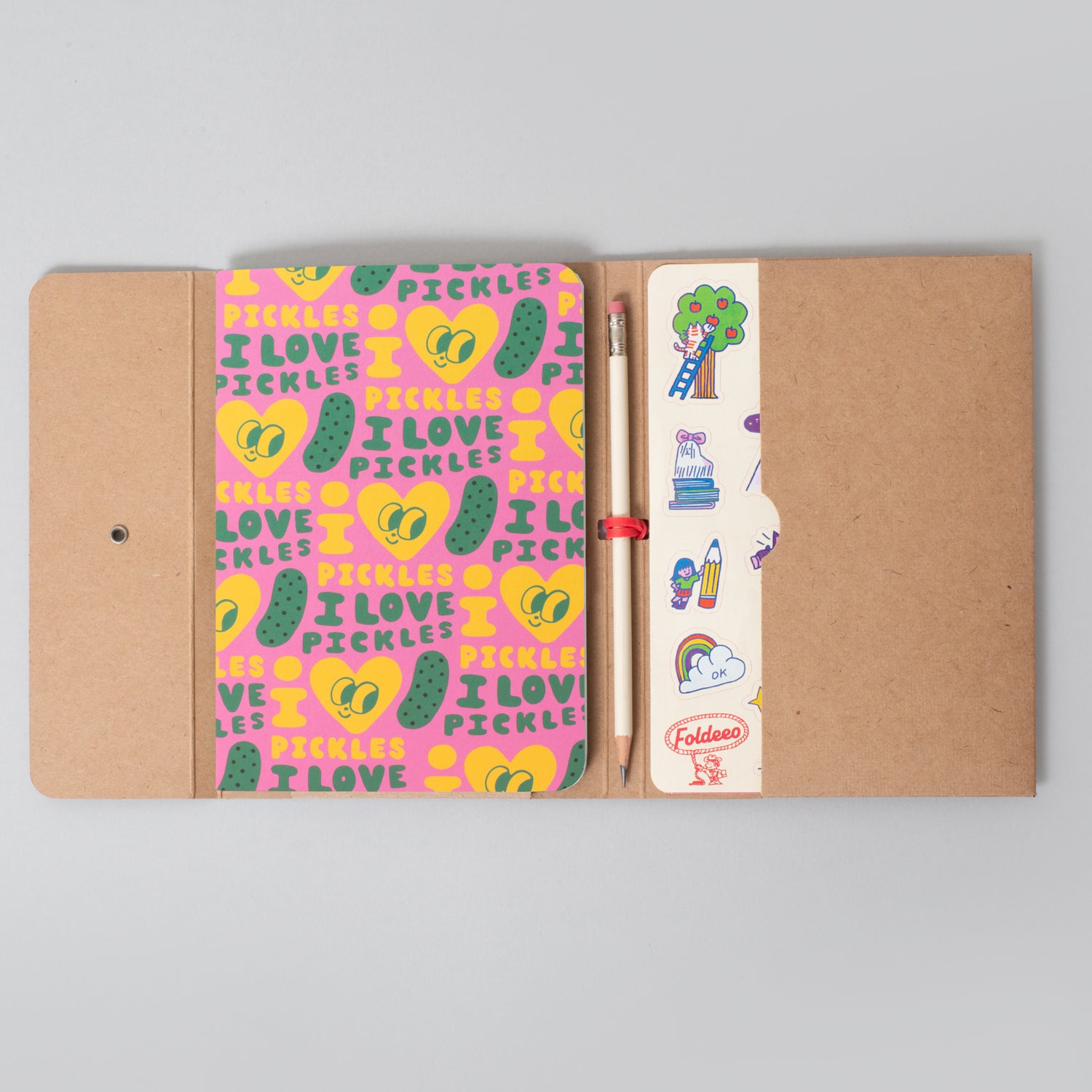 Foldeeo Notebook Folio B6 Pickles
