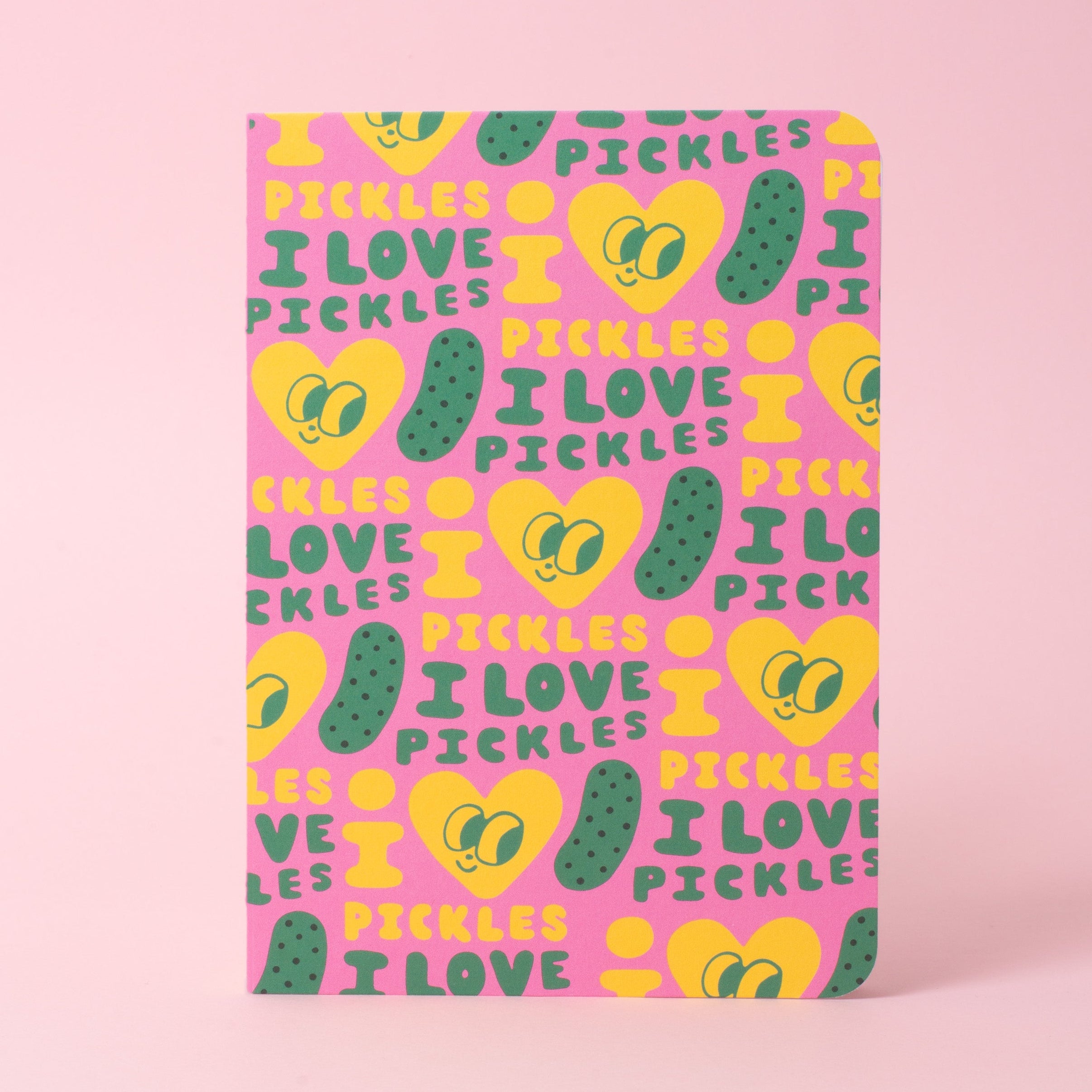 I Love Pickles B6 Blank Notebook