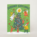 Christmas Fairies Holiday Card