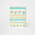 Hanukkah Stripes Holiday Card