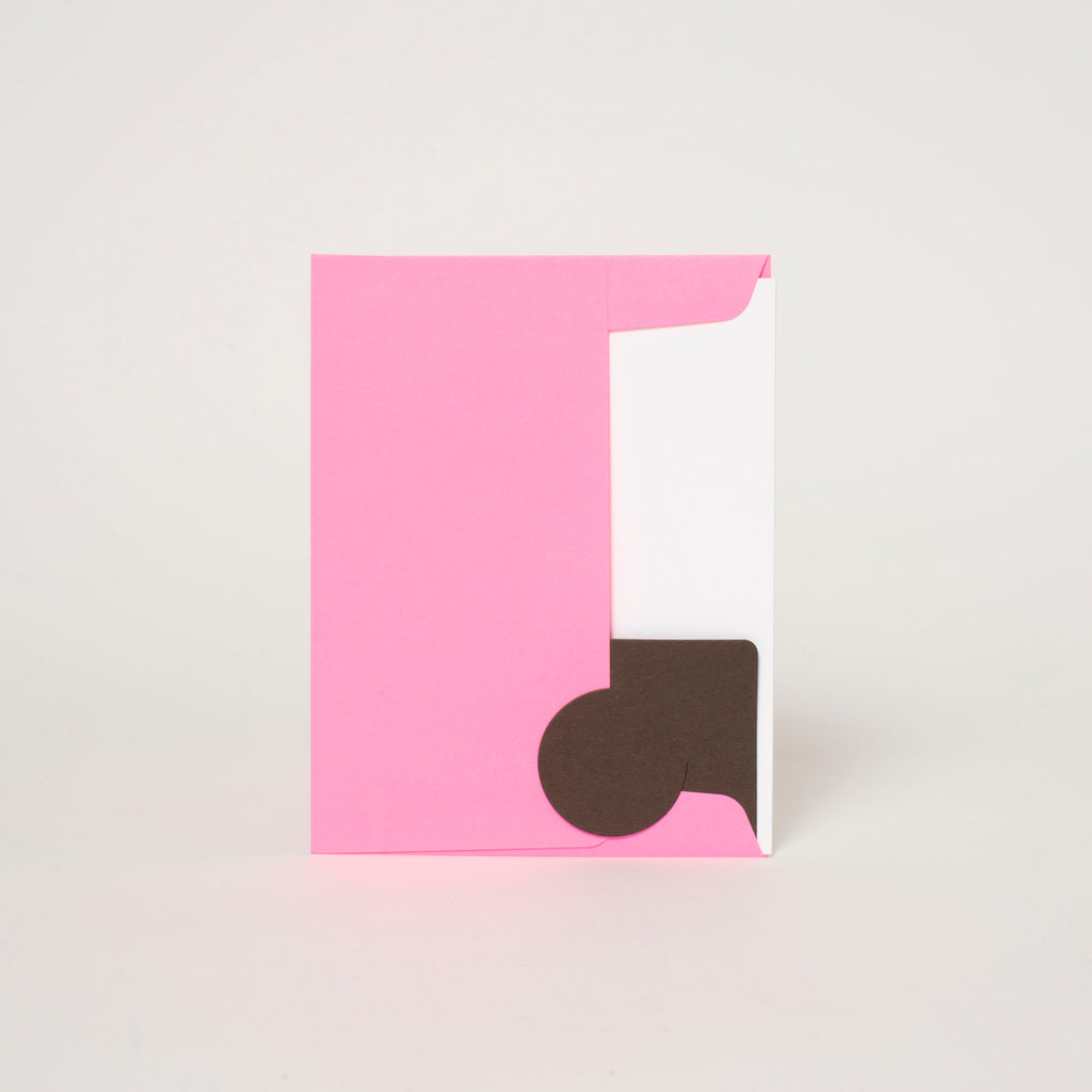 1 Year Bolder Balloon Birthday Letterpress Greeting Card