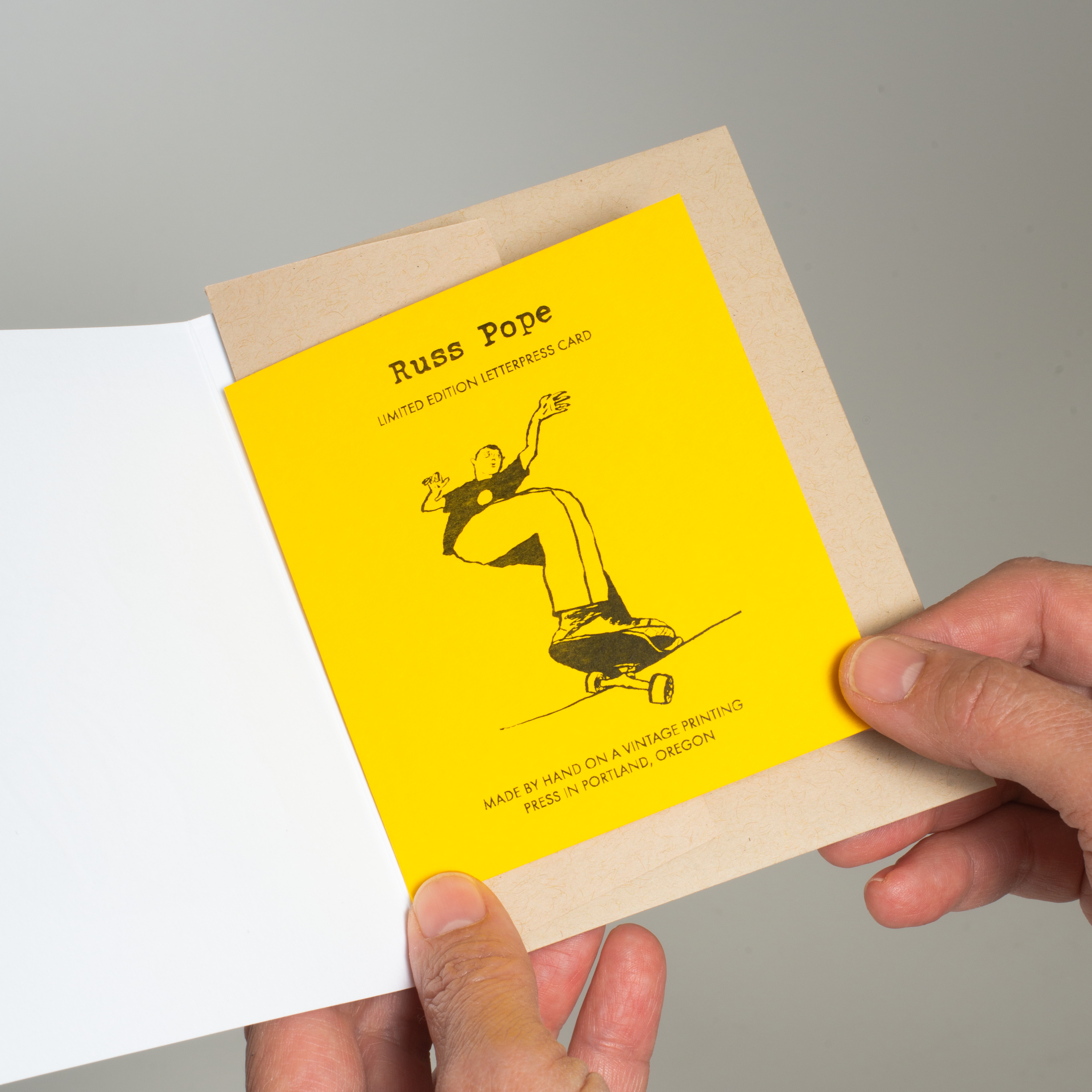 Butt Seriously Letterpress Greeting Card