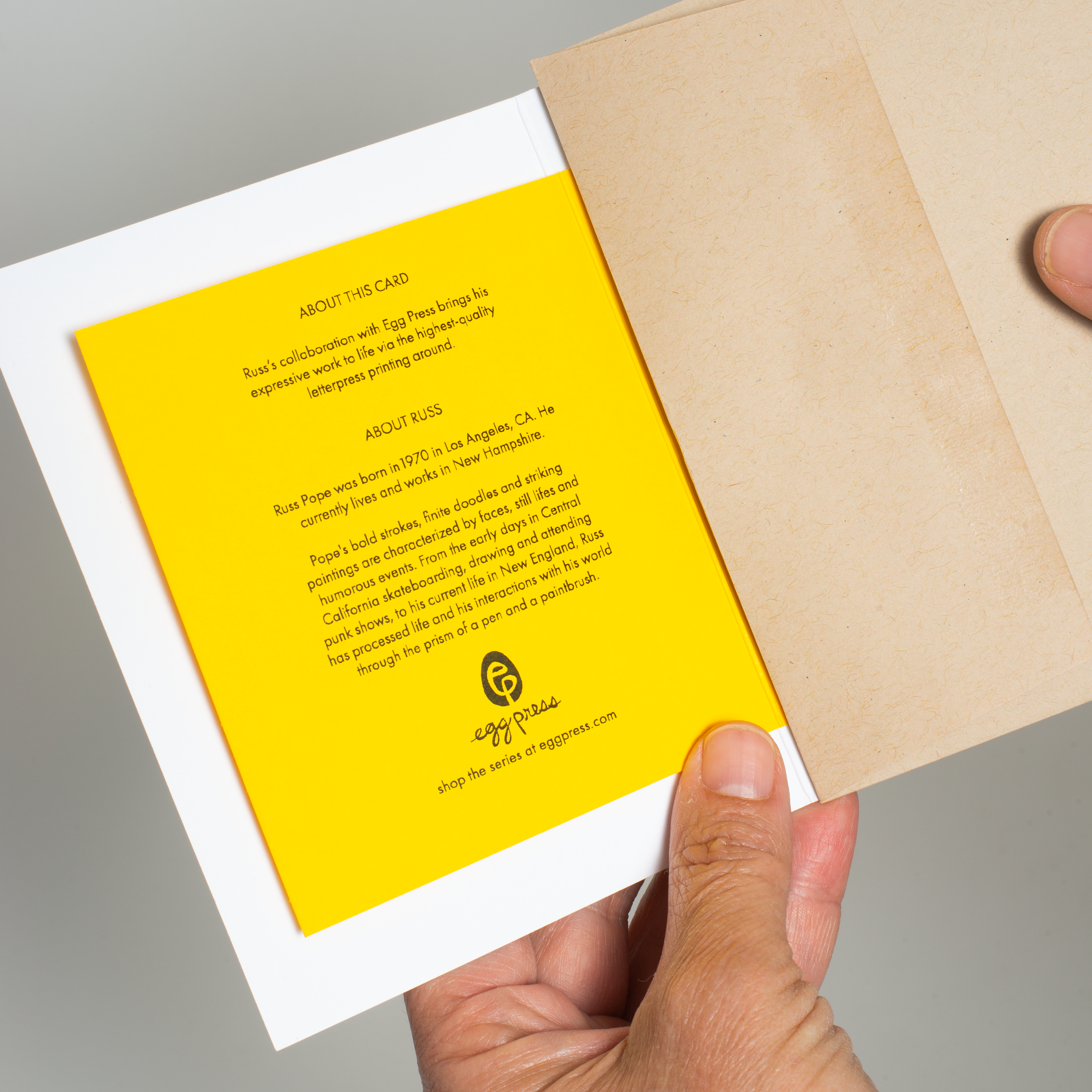 Butt Seriously Letterpress Greeting Card