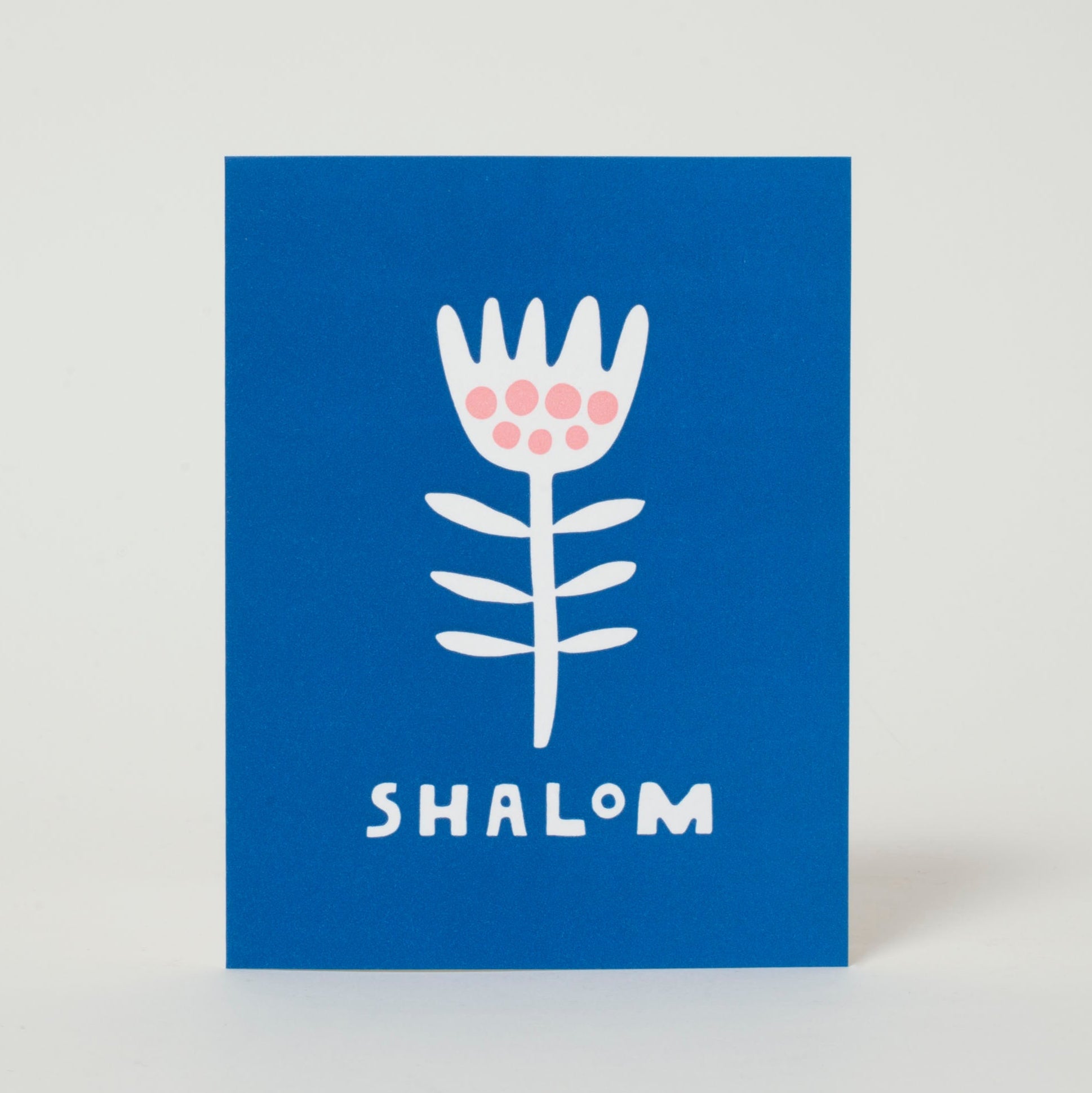 Shalom Friendship Letterpress Greeting Card