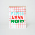 Peace, Love, Merry Holiday Card