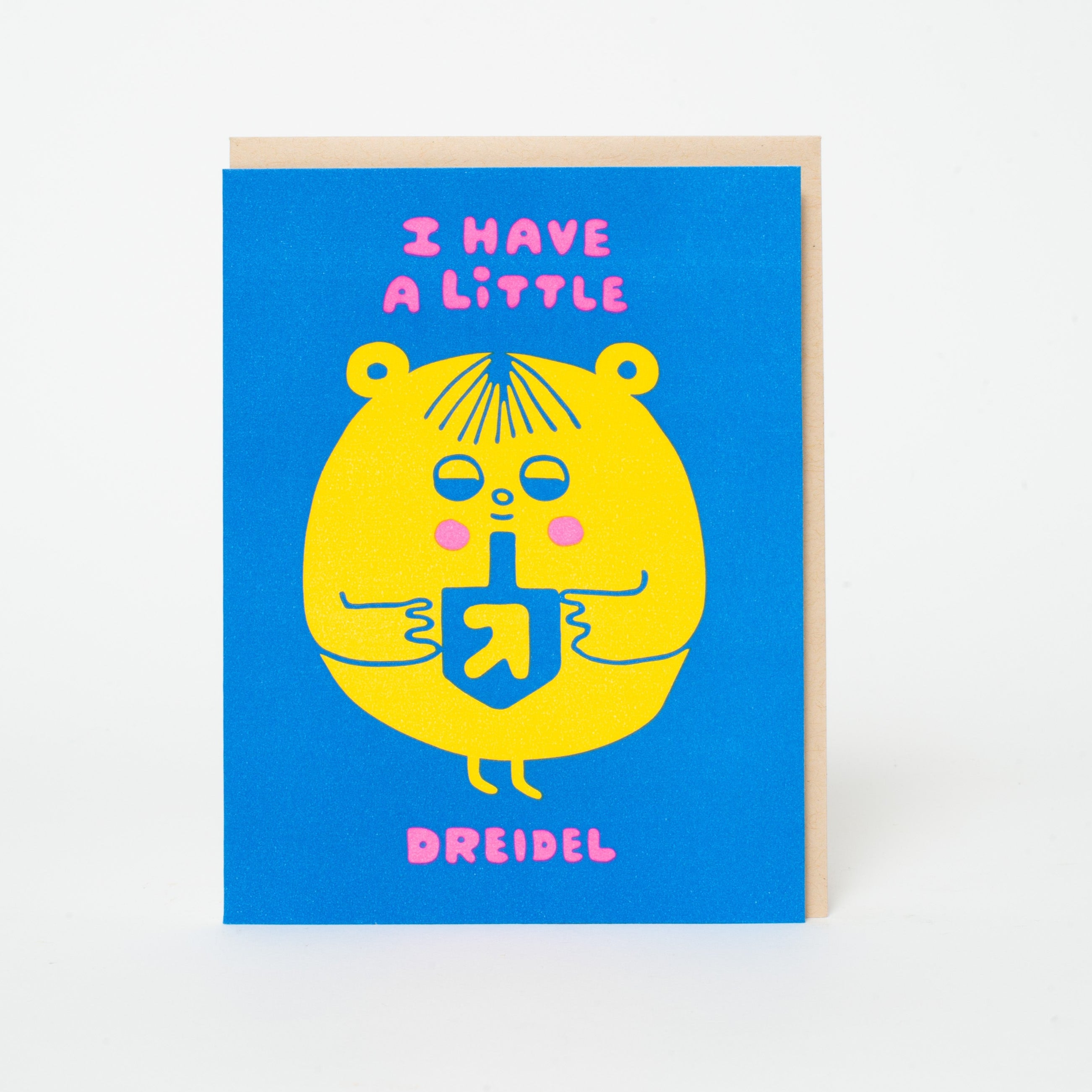Dreidel Friend Hanukkah Card