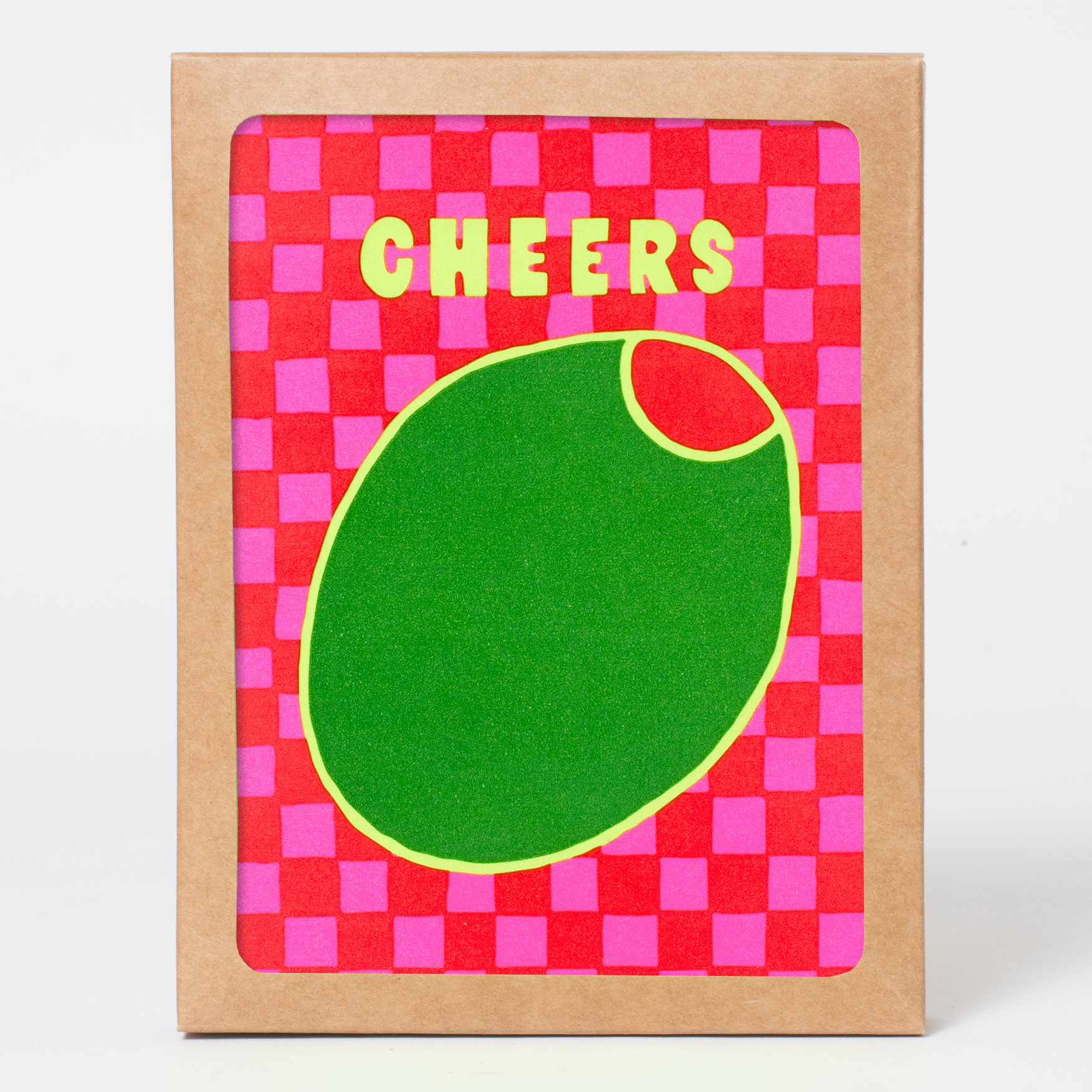 Cheers Olive Greeting Card Box Set