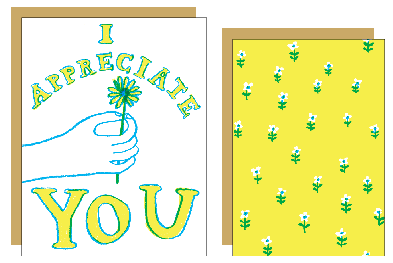 Write Me Back! Pen Pal Kit (Appreciate You + Flowers)