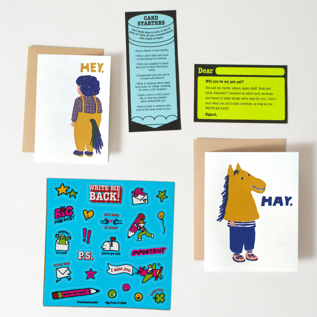 Write Me Back! Pen Pal Kit (Hey Horsey, Hey)