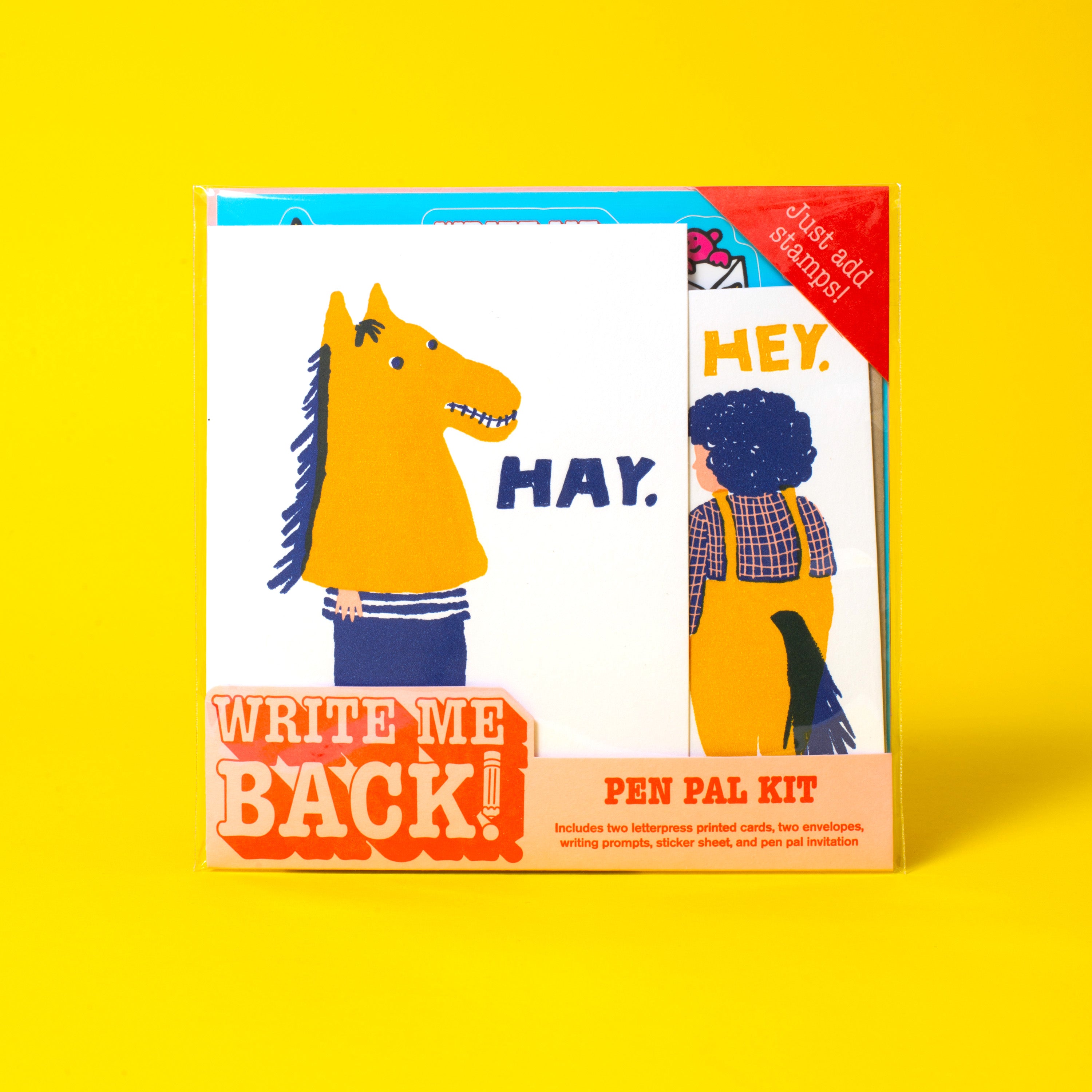Write Me Back! Pen Pal Kit (Hey Horsey, Hey)