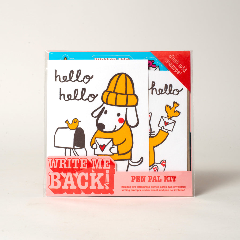 Write Me Back! Pen Pal Kit (BFF Dog & Cat)
