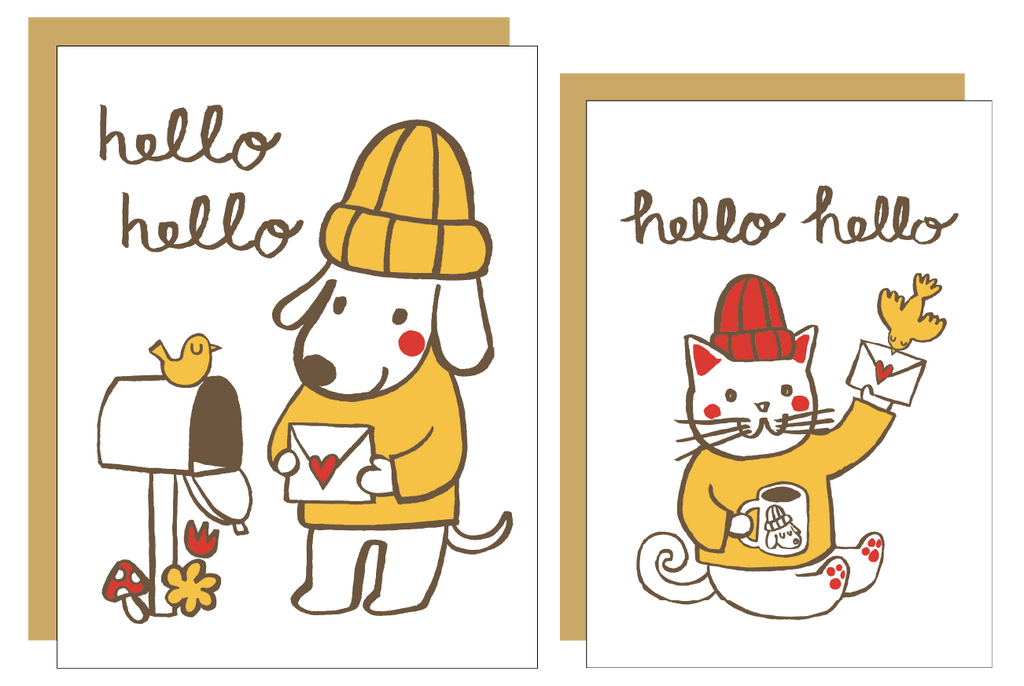Write Me Back! Pen Pal Kit (BFF Dog & Cat)