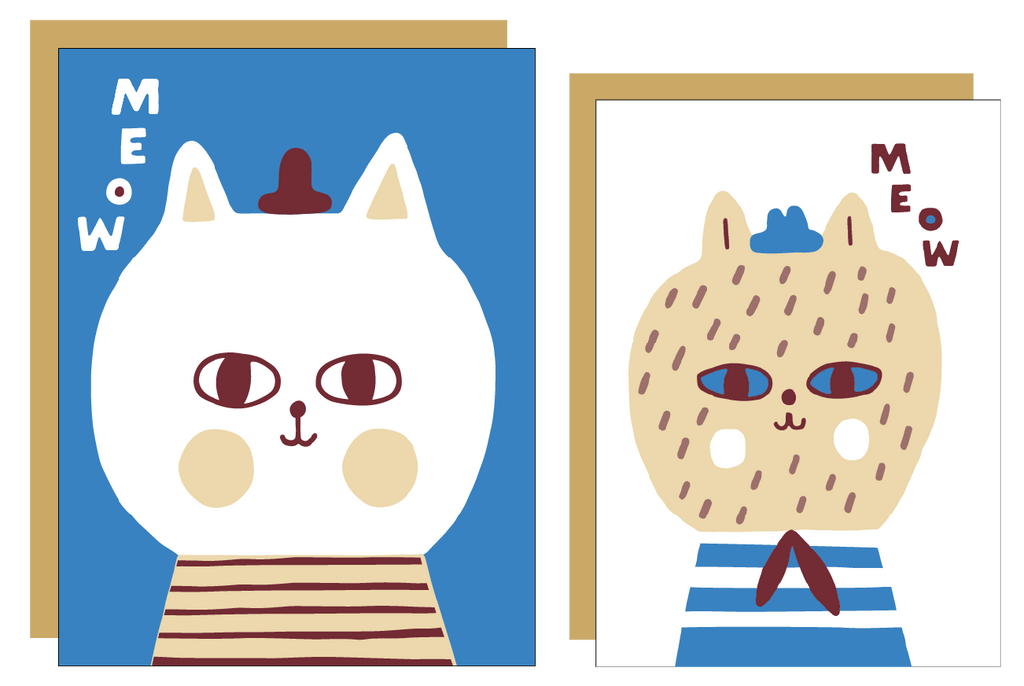 Write Me Back! Pen Pal Kit (Meow Kitty)