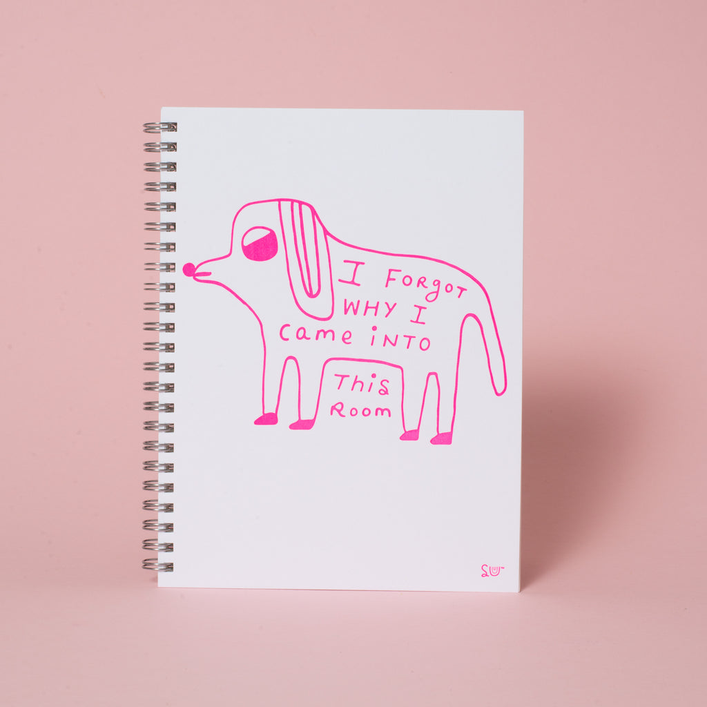 Lost Dog Letterpress Notebook by Suzy Ultman
